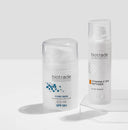 routine illuminante pure skin crema giorno e siero vitamina c e peptidi